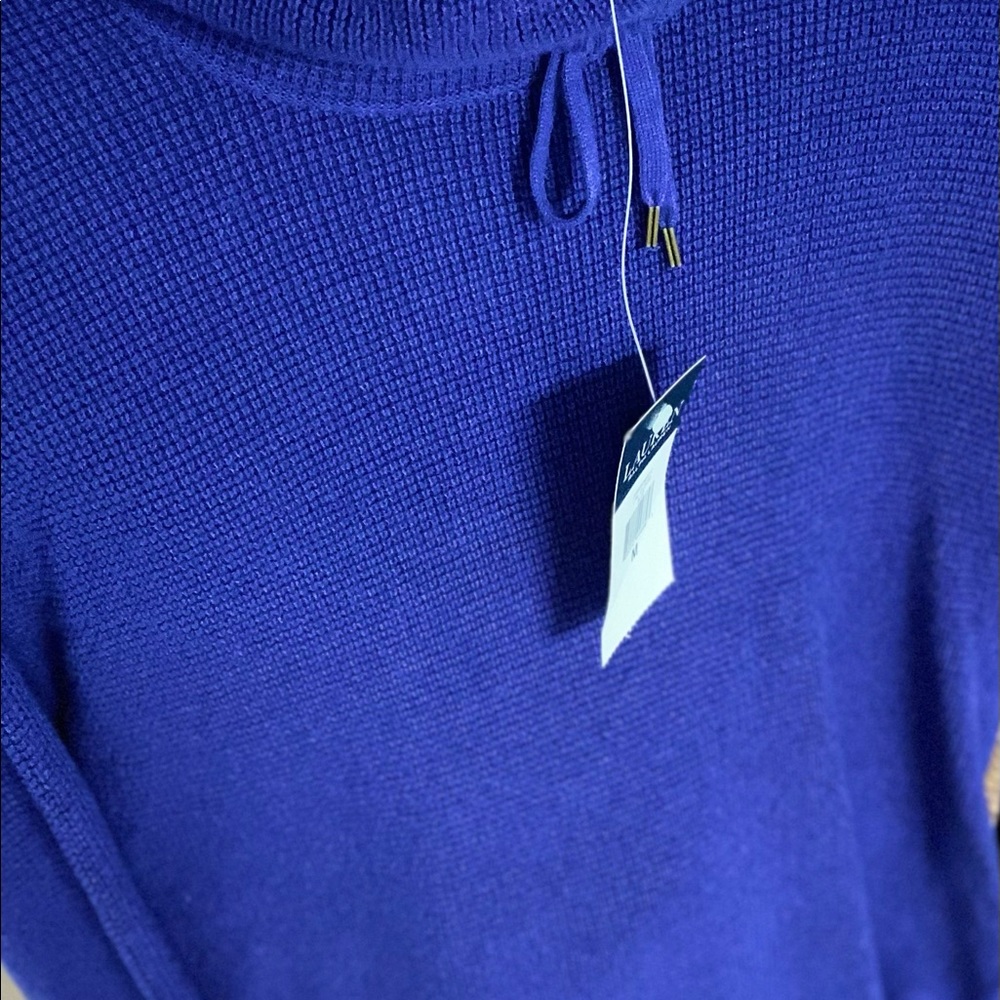 Ralph Lauren Cowl Neck Drawstring Pullover Sweater